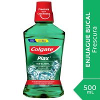 Enjuague Bucal Colgate Plax Ice Glacial 500ml Promo Lleve 500ml Pague 350ml