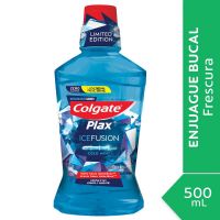 Enjuague Bucal Colgate Plax Ice Fusion 500ml Promo Lleve 500ml Pague 350ml