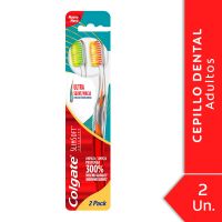 Cepillo Dental Colgate Slim Soft Advanced Ultra Suave 2Unidades