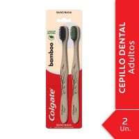 Cepillo Dental Colgate Bamboo Charcoal 2unid