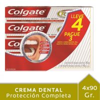 Crema Dental Colgate Total 12 Clean Mint 90g Promo Lleve 4 Pague 3
