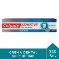 Crema Dental Colgate Sensitive Pro-Alivio Real White 110g