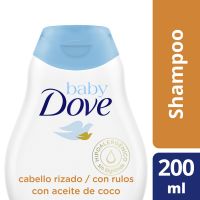 Shampoo Baby Dove Cabello rizado/con rulos pH Neutro 200 ml