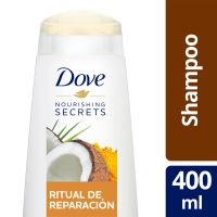 Shampoo Dove Ritual de Reparación Coco y Cúrcuma 400ml