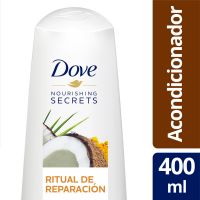 Acondicionador Dove Ritual de Reparación Coco y Cúrcuma 400ml