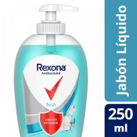 Jabón Líquido Antibacterial REXONA Fresh 250ml