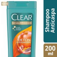 Shampoo Clear Detox Anticontaminacion x 200 ml