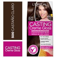 Tintura sin amoniaco Casting Creme Gloss de L'Oréal París 500 castaño claro x 45 GR