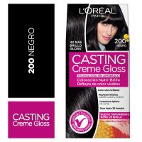 Tintura sin amoniaco Casting Creme Gloss 200 Negro x 45 gr