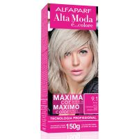 Altamoda E Colore 9.1 rubio.clarisimo.ceniza.150g kit