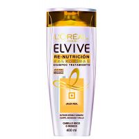 Shampoo Re Nutrición Jalea Real Elvive Loreal París x 400 ml