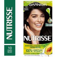 Kit completo de coloración permanente Nutrisse Clásico Tono 10 Ebano x 45 gr