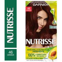 Kit completo de coloración permanente Nutrisse Clásico Tono 46 Borgona x 45 gr