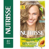 Kit completo de coloración permanente Nutrisse Clásico Tono 81 Avena x 45 gr