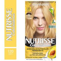 Kit completo de coloración permanente Nutrisse Colorissimos Tono 120 Coco x 45 gr