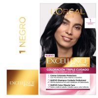 Tintura permanente Excellence Creme de L'Oréal París 1 negro x 47 GR