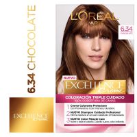 Tintura permanente Excellence Creme de L'Oréal París 634 chocolate x 47 GR
