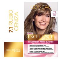 Tintura permanente Excellence Creme de L'Oréal París 71 rubio ceniza x 47 GR