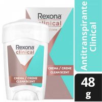 Desodorante Antit REXONA Clinical Clean Fresh 48gr