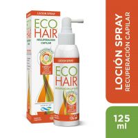 LOCIÓN SPRAY ECOHAIR, recuperación capilar. Efectividad inédita comprobada clínicamente.