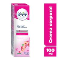 Veet Crema Depilatoria Corporal Piel Normal, envase 100 ml
