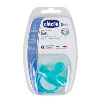Chupete Chicco PhysioSoft 0-6m Celeste
