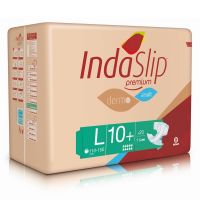 Pañal para adulto INDASLIP PREMIUM L10+ x 20 unid. Tamaño Grande 110 a 150 cms de cintura