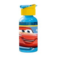 Botella Aluminio Tapon Ergonomico 400 Ml Cars Rayo Mcqueen