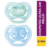 Chupete Ultra Air Philips AVENT Deco (0-6m) x2 SCF342/20