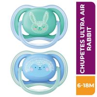 Chupetes Ultra Air Philips AVENT Deco (6-18m) x2 SCF344/22