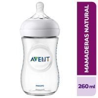 Mamadera Natural Philips AVENT 260ml SCF033/17