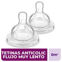 Tetina Classic Philips AVENT Flujo Muy Lento - Recién Nacido SCF631/27