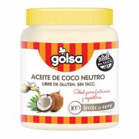 Aceite de coco neutro GOLSA libre de gluten -sin tacc x 200 gr