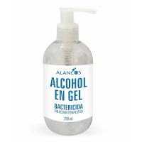Alcohol en Gel Alancos Bactericida Neutro x 250 ml
