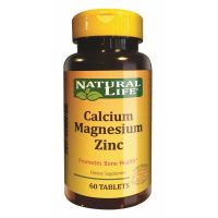 NATURAL LIFE CALC MAGN/ZINC 60 SUP DIE