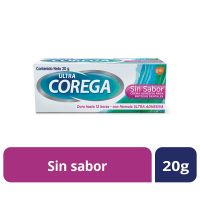 Adhesivo Para Prótesis Dentales Ultra Corega Crema Sin Sabor x 20gr.