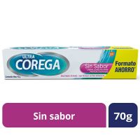Adhesivo Para Prótesis Dentales Ultra Corega Crema Sin Sabor x 70gr.