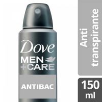 Desodorante Antitranspirante Dove Men Care Antibacterial en Aerosol 150 ml