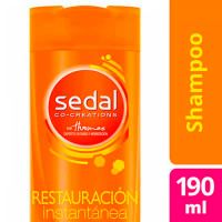 Shampoo sedal Restauración Instantánea 190 ml