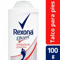 Desodorante para pies en Talco REXONA Efficient Antibacteriano 100 g