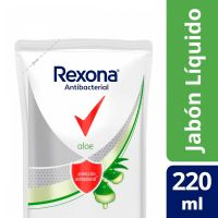 Jabón Liquido Antibacterial Aloe x 220 ml