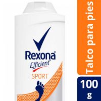 Desodorante para pies en Talco REXONA Efficient Sport 100 g