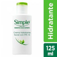 Humectante Facial Simple Con FPS 15 125 ML