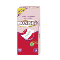 Pañales Adulto Nonisec G con 25% más gel x 20 u