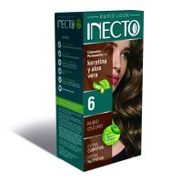 Kit Rapid Coloracion Permanente con Keratina y Aloe Vera 6 Rubio Oscuro