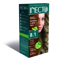 Kit Rapid Coloracion Permanente con Keratina y Aloe Vera 8.1 Rubio Claro Arena