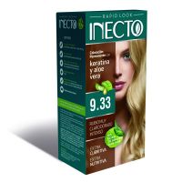 Kit Rapid Coloracion Permanente con Keratina y Aloe Vera 9.33 Rubio Muy Claro Dorado Intenso