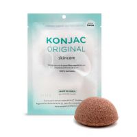 Esponja Facial Konjac con Fina Arcilla Volcánica de Jeju