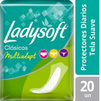 Protectores Diarios Ladysoft Multiadapt Suave 20 un