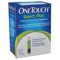 Tiras Reactivas One Touch Select Plus x 25 u